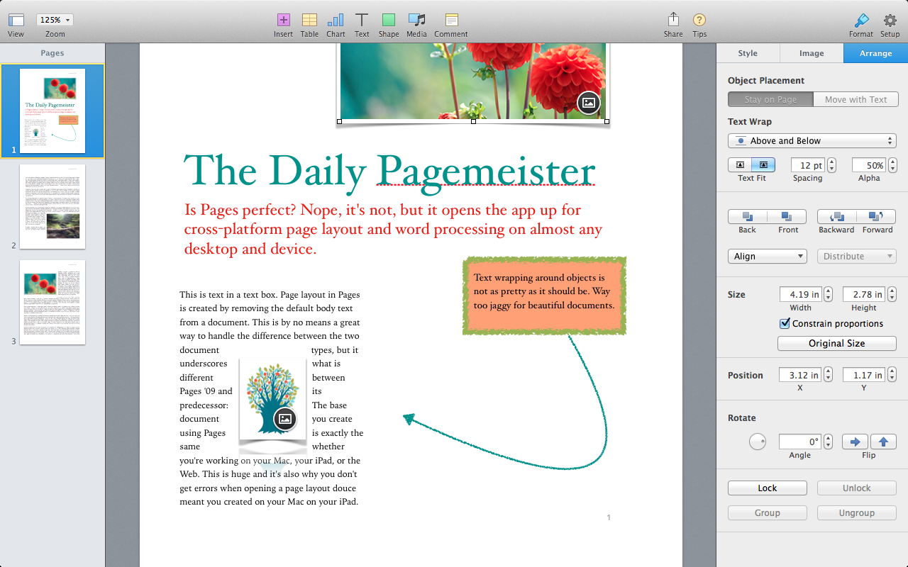 What is the pages app for mac computer